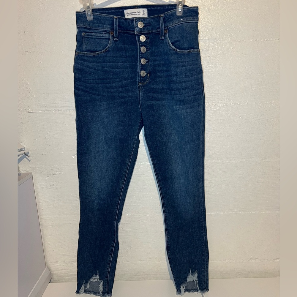Women's High-Waisted Abercrombie & Fitch Jeans